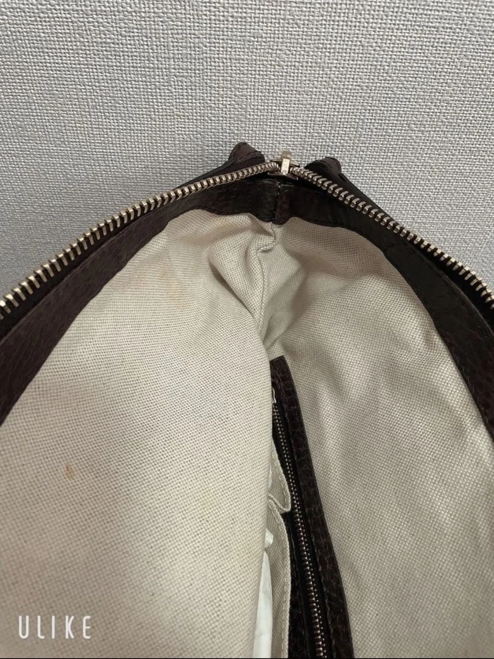 Gucci Beige & Brown Monogram Canvas Satchel